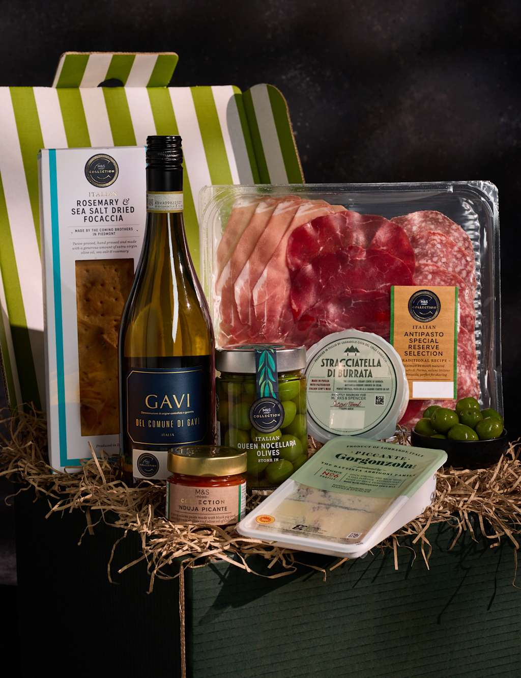 Italian Food & Wine Pairing Gift M&S