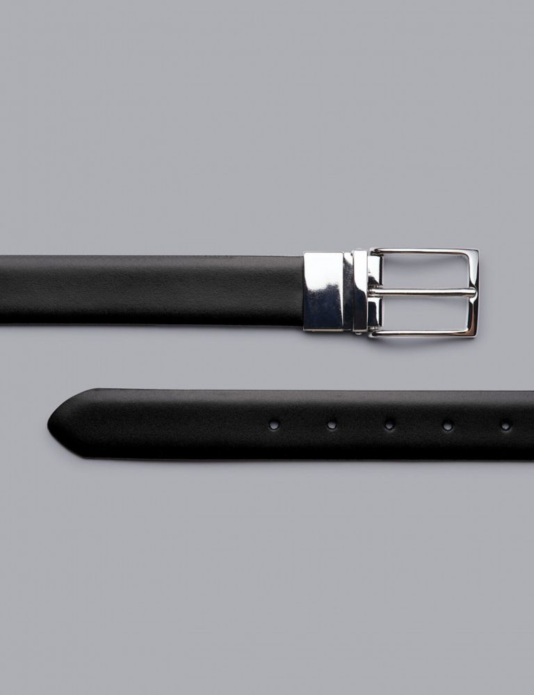 Italian Leather Reversible Smart Belt 2 of 2