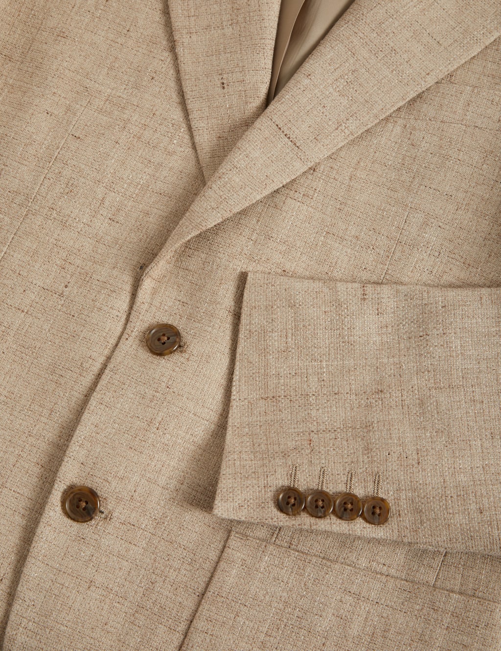 Italian Linen Blend Textured Blazer 2 of 7