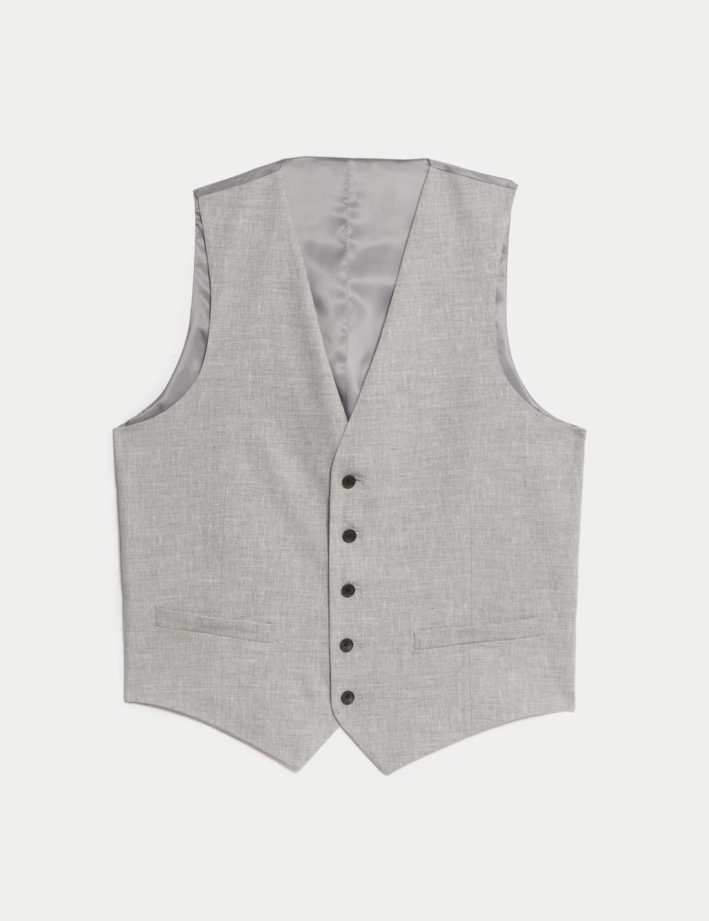 Italian Linen Miracle™ Waistcoat 1 of 8