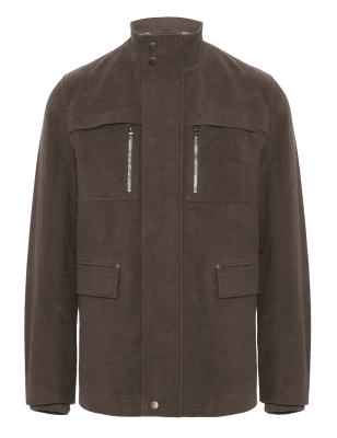 marks and spencer moleskin coat