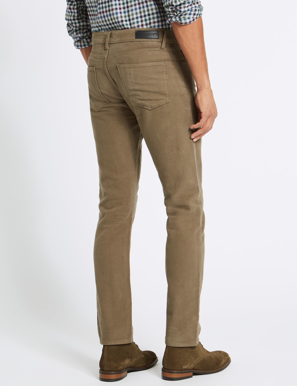 Skinny moleskin trousers on sale
