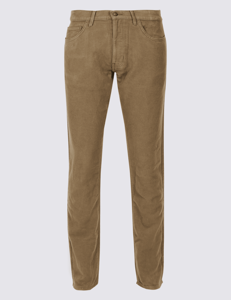 Slim fit moleskin pants clearance