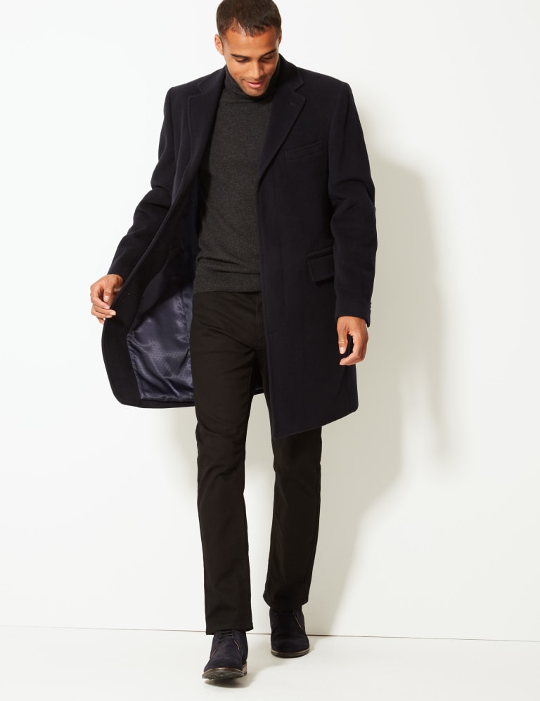 M&s mens overcoat on sale