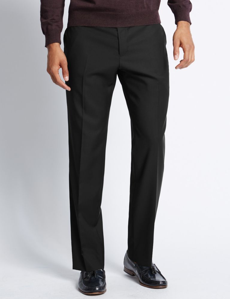 Italian wool Tailored Fit Trousers 1 of 3