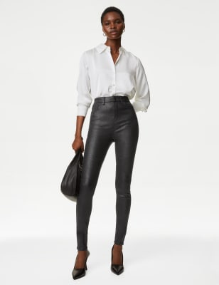 High waist super on sale skinny jeans m&s