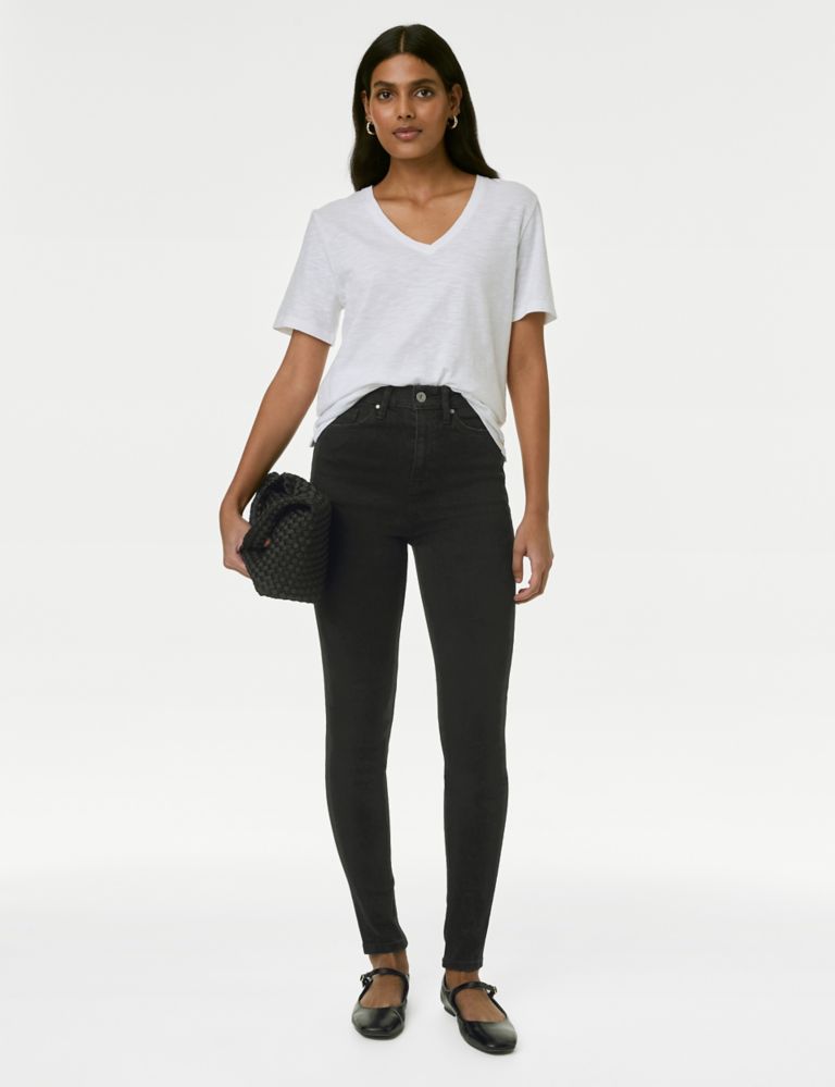 Ivy Supersoft High Waisted Skinny Jeans 1 of 6