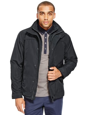 Jacket with Shape Memory Fabric & Stormwear™, M&S Collection