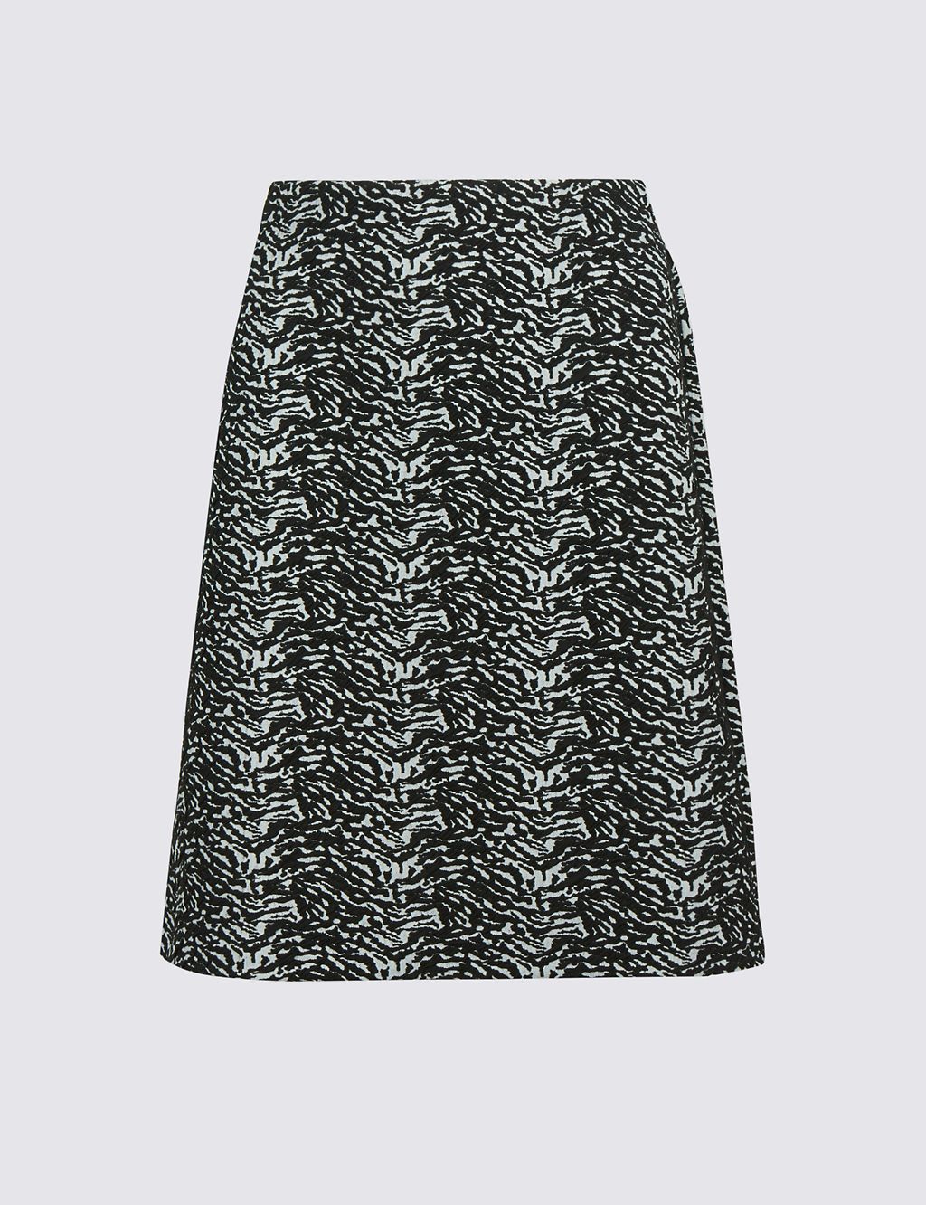 Jacquard Print A-Line Mini Skirt 1 of 5