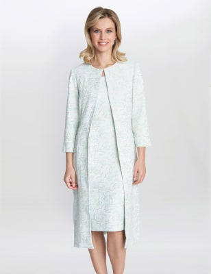 Sheath Dress with Matching Coat