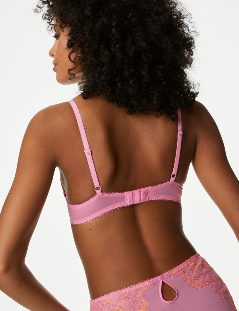 Rayna Dark Pink Unlined Plunge, 32A-38D
