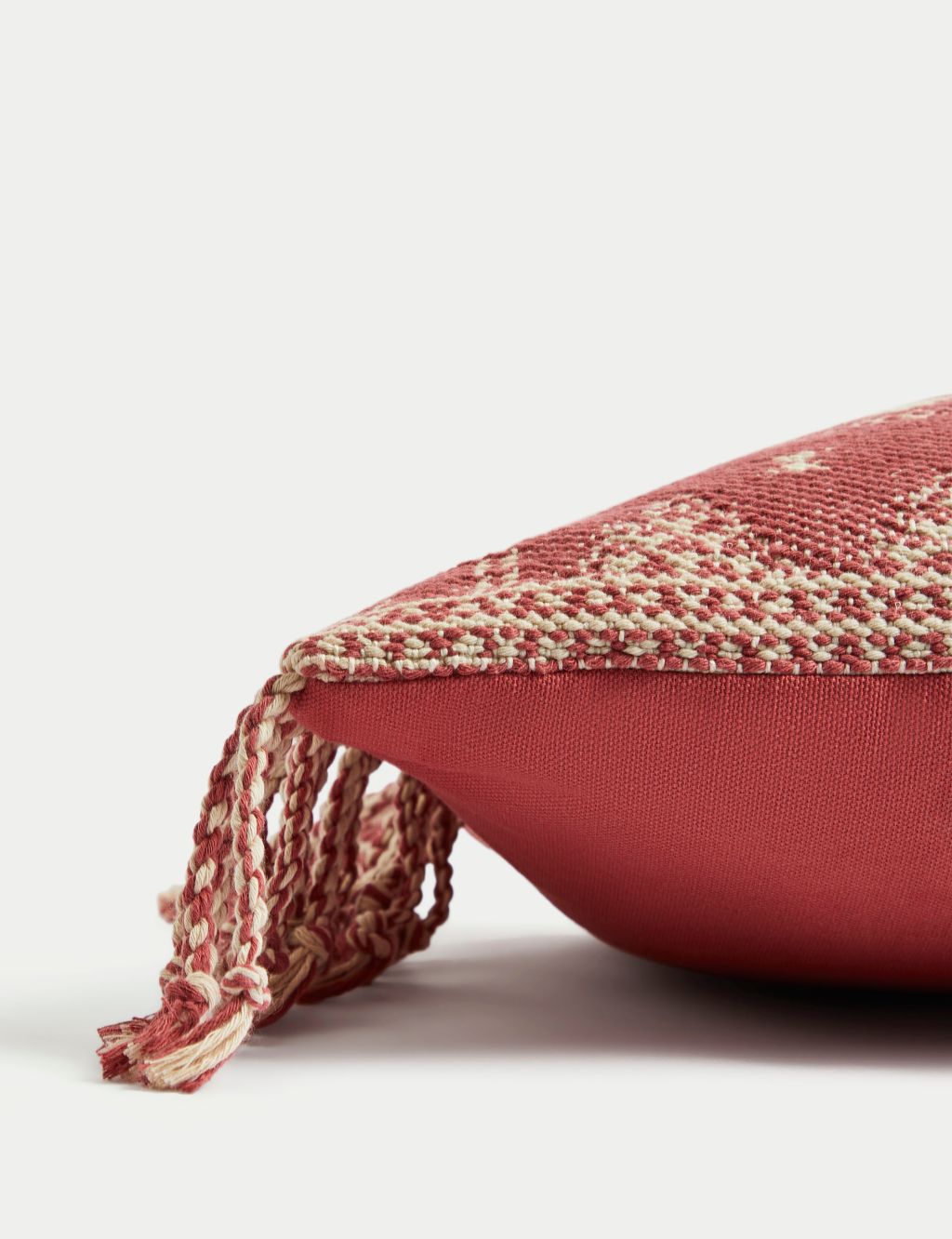 Jaipur Bassi Woven Outdoor Bolster Cushion 1 of 5
