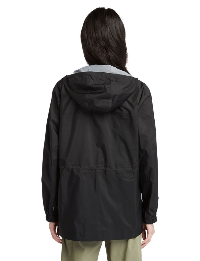 Jenness Waterproof Hooded Packaway Rain Jacket 3 of 5