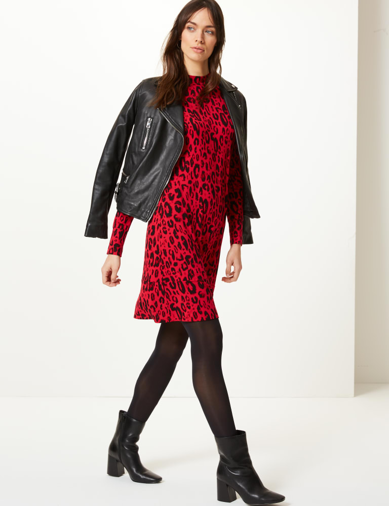 Leopard print dress m&s online