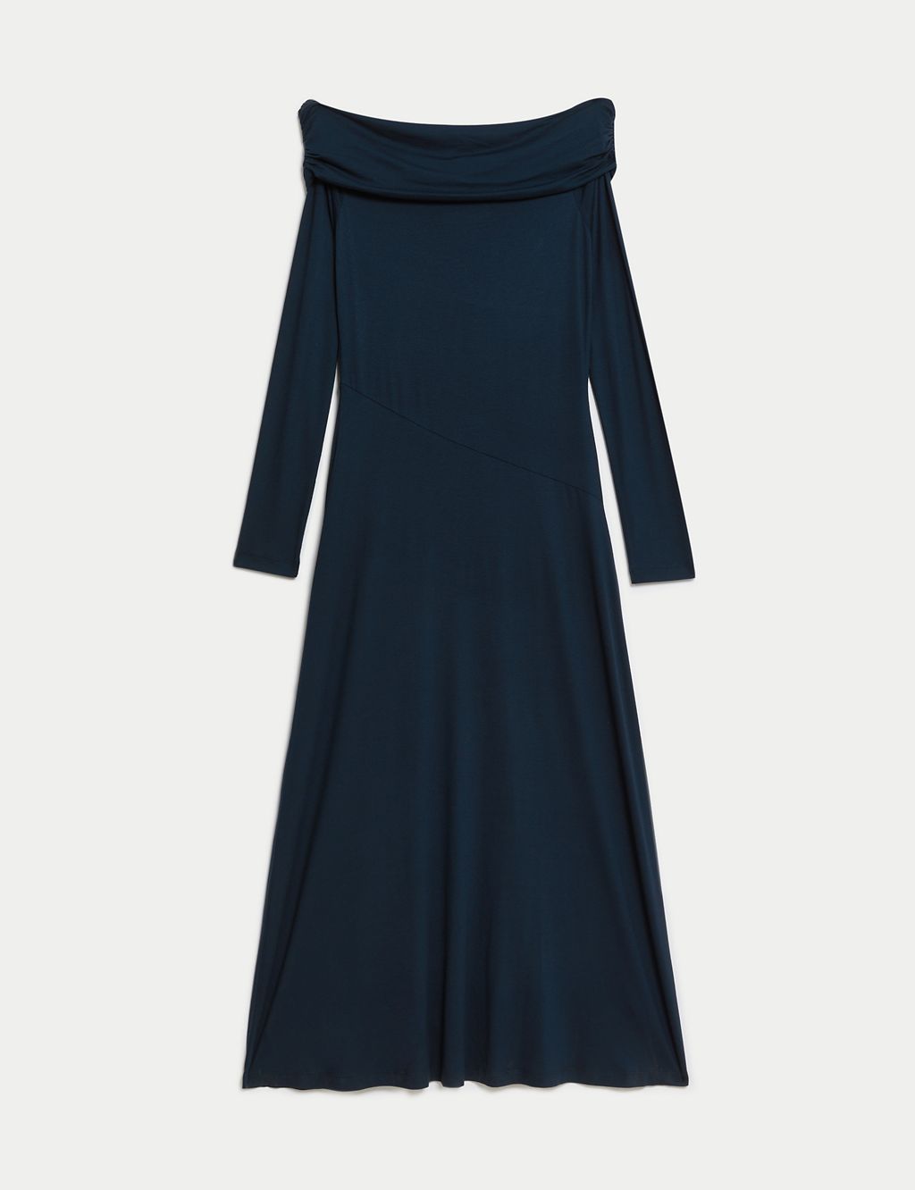 Jersey Bardot Midaxi Column Dress 1 of 5