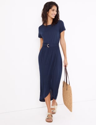 m&s jersey dress