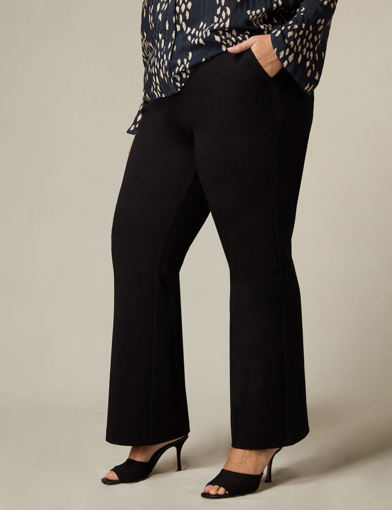 Jersey Bootcut Trousers 3 of 5