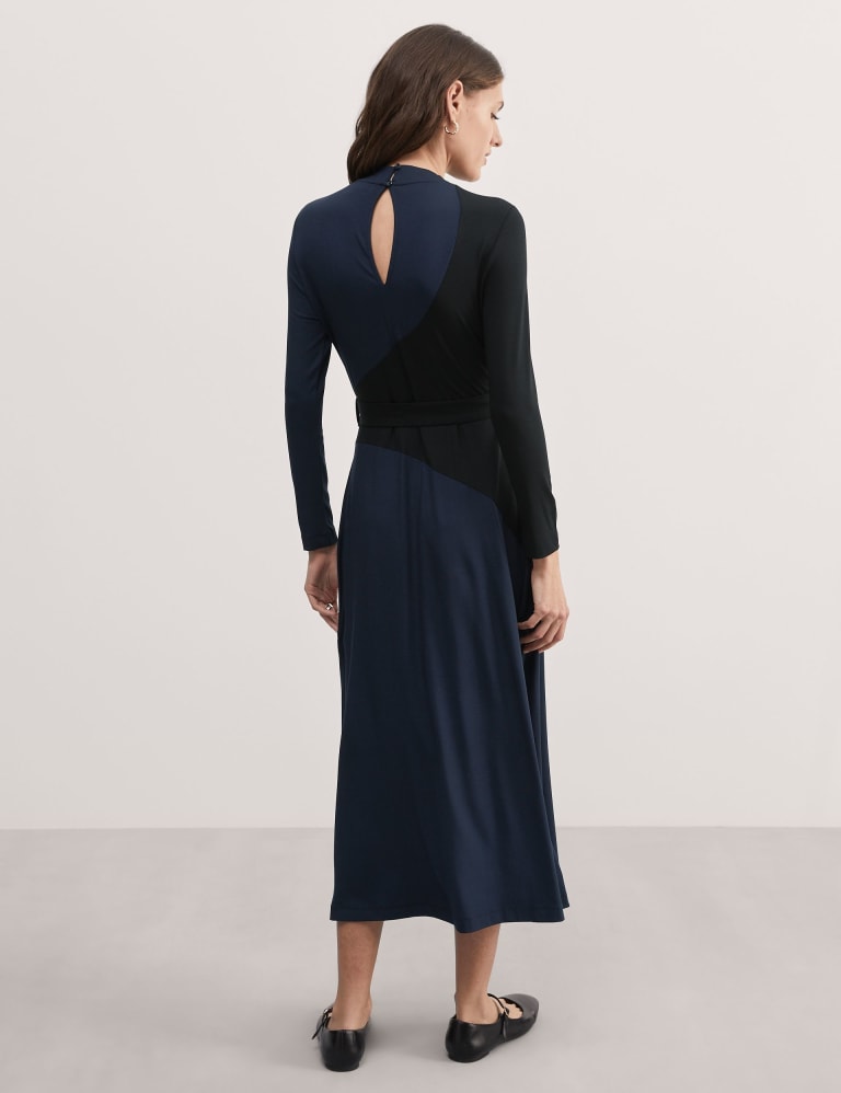 Jaeger striped dress clearance