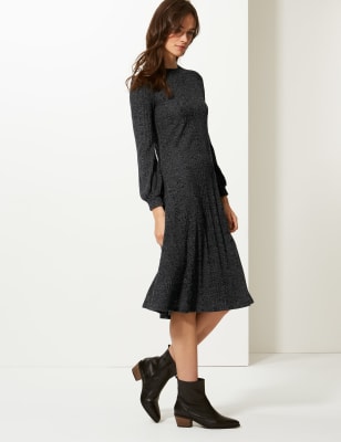 m&s jersey swing dress