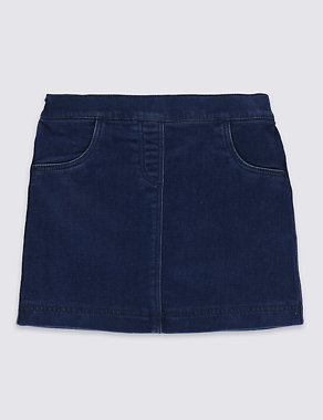 Jersey Denim Skirt (3 Months - 5 Years) Image 2 of 4