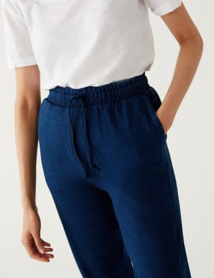 high waisted mum jeans