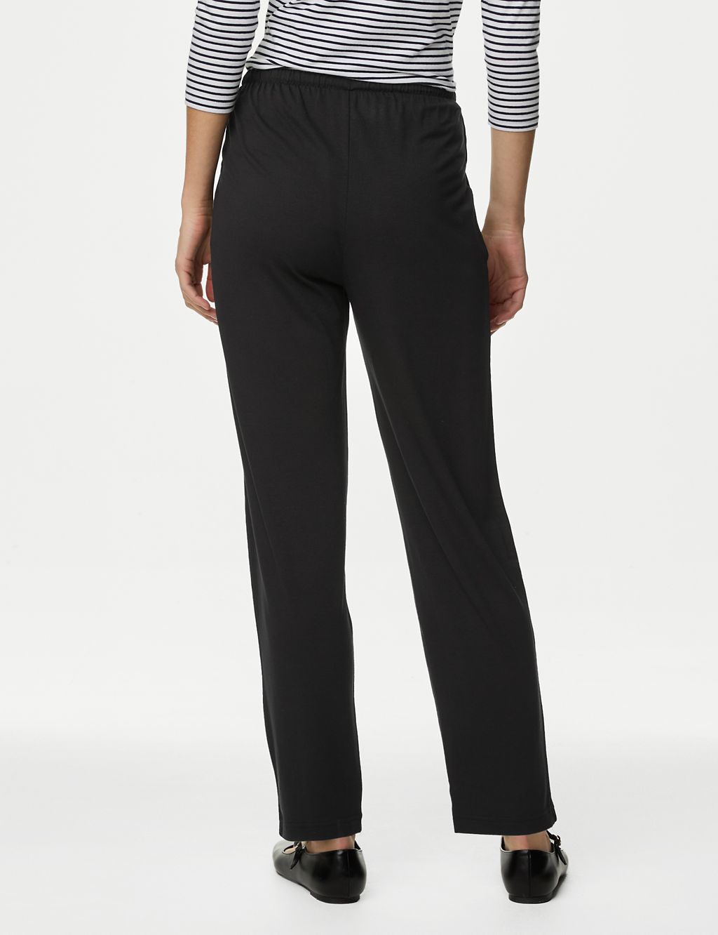 Jersey Drawstring Tapered Trousers 4 of 4