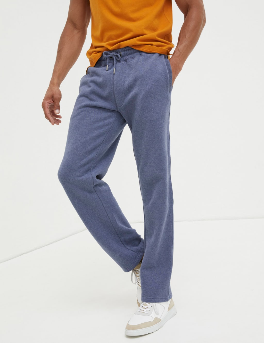 Elasticated sale joggers mens