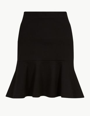 Jersey Fishtail Mini Skirt | M&S Collection | M&S