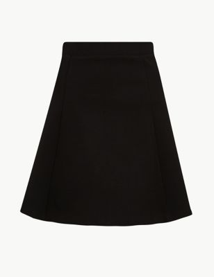 Jersey Fit & Flare Mini Skirt Image 1 of 1