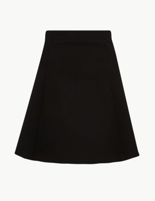 Black fit and 2025 flare mini skirt