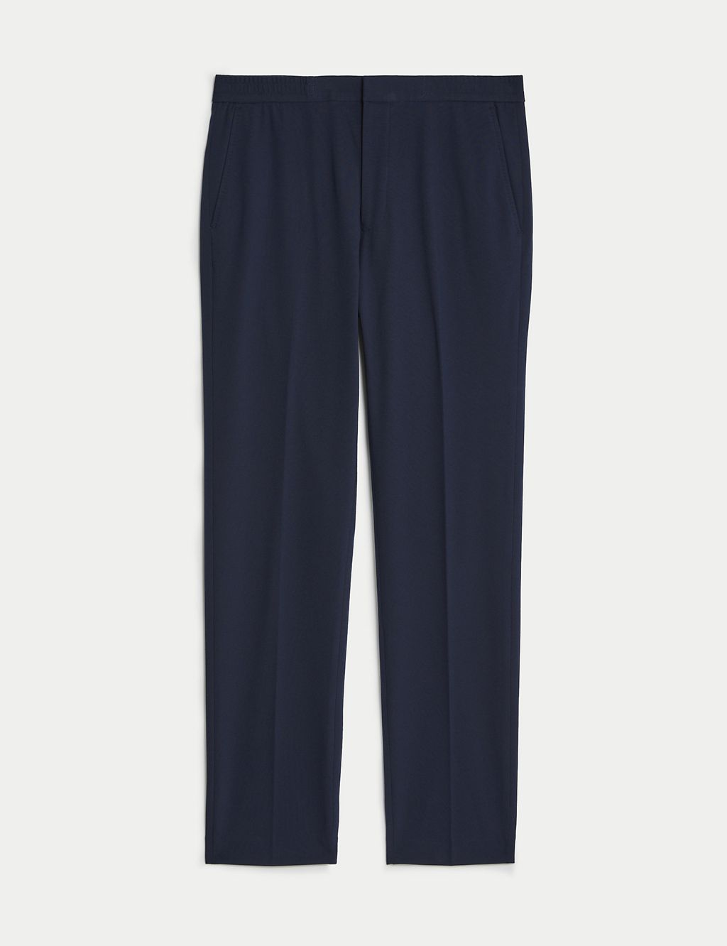 Jersey Flat Front Stretch Trousers 9 of 9