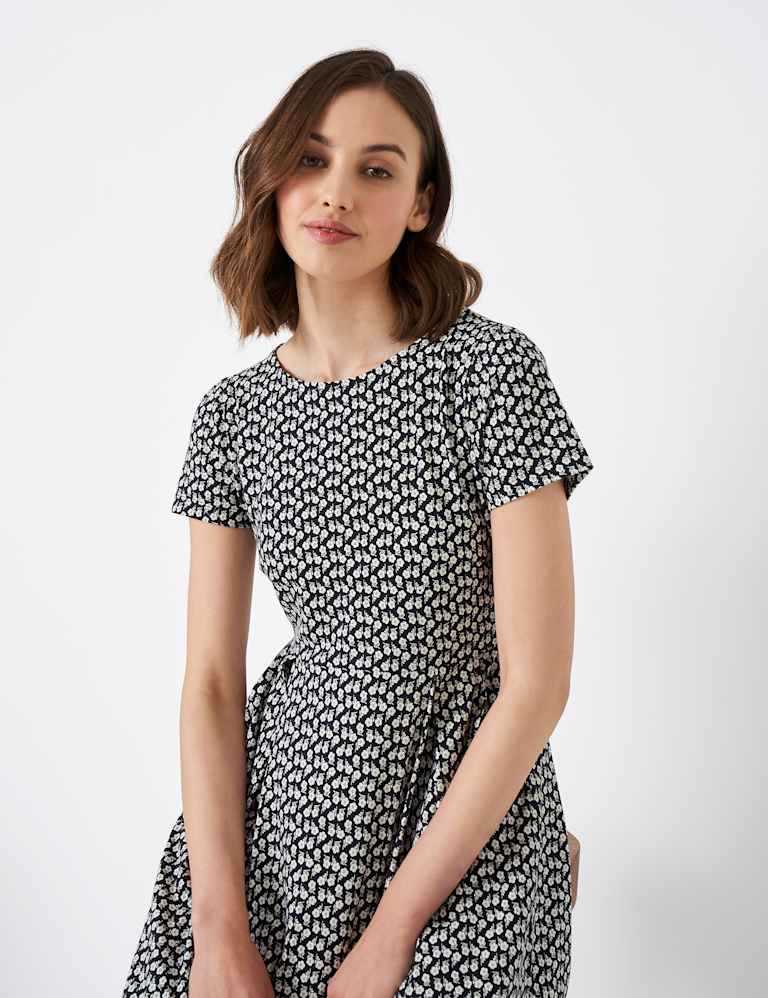 Crew jersey tea dress sales