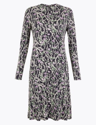 m&s jersey swing dress