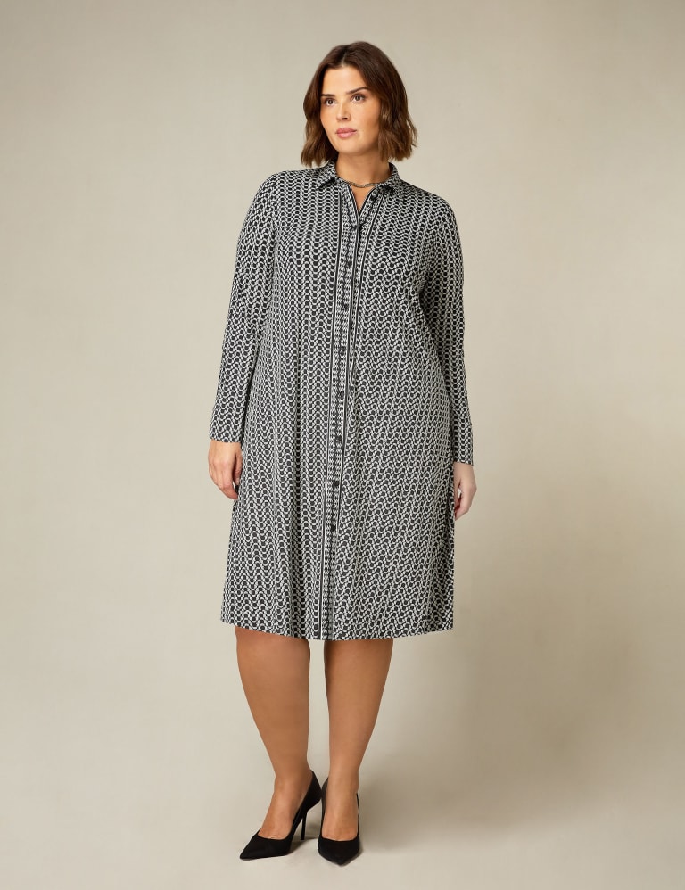 Knee length jersey dress new arrivals