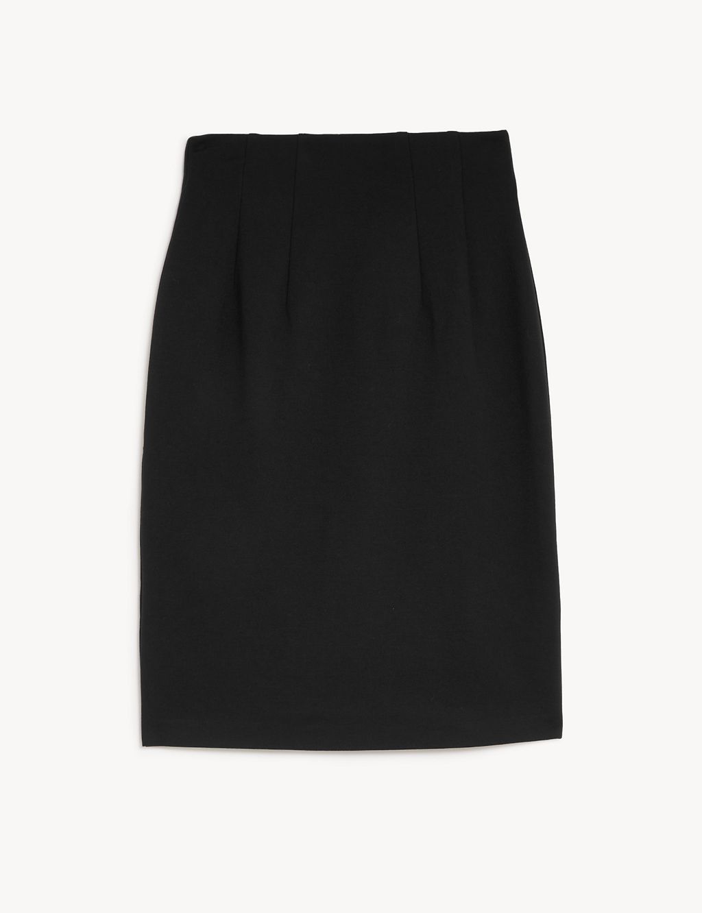 Jersey Knee Length Pencil Skirt 1 of 5