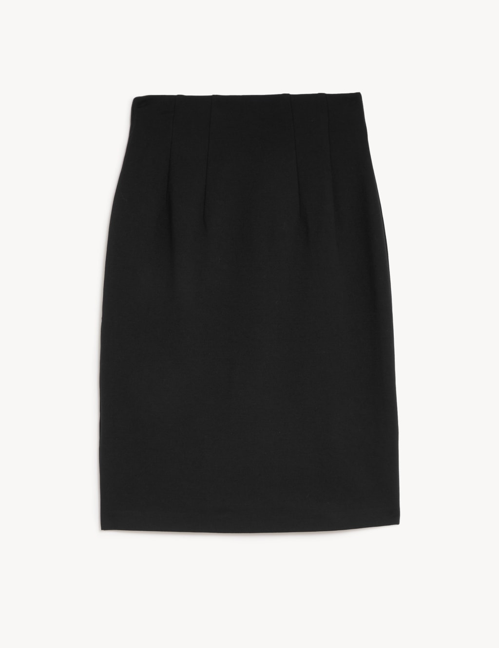 Jersey Knee Length Pencil Skirt M&S Collection M&S
