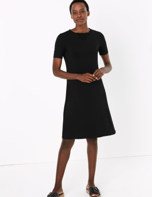 m&s jersey dress