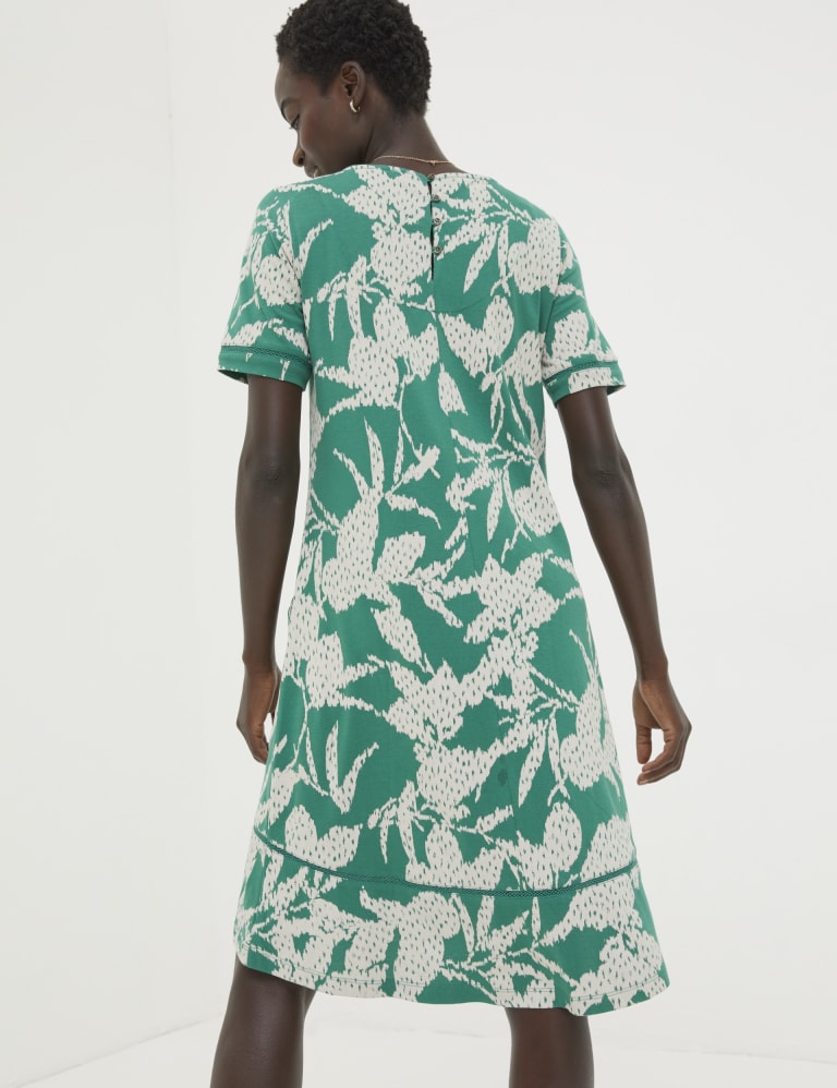 Marks and spencer leaf print dress top