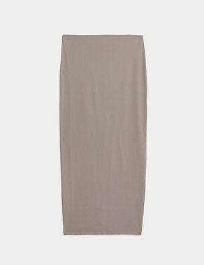 Jersey Maxi Column Skirt Image 2 of 5