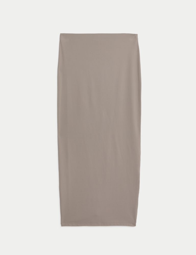 Jersey Maxi Column Skirt 2 of 5