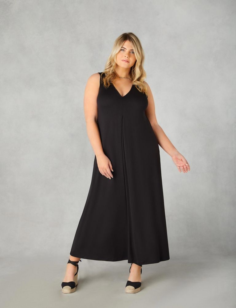 Jersey Midaxi Relaxed Dress 1 of 4