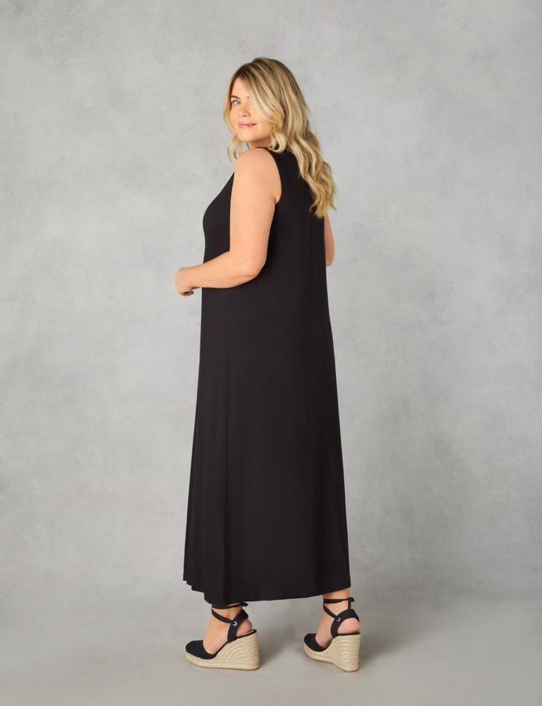 Jersey Midaxi Relaxed Dress 4 of 4