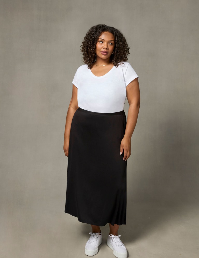 Long skirt slip deals