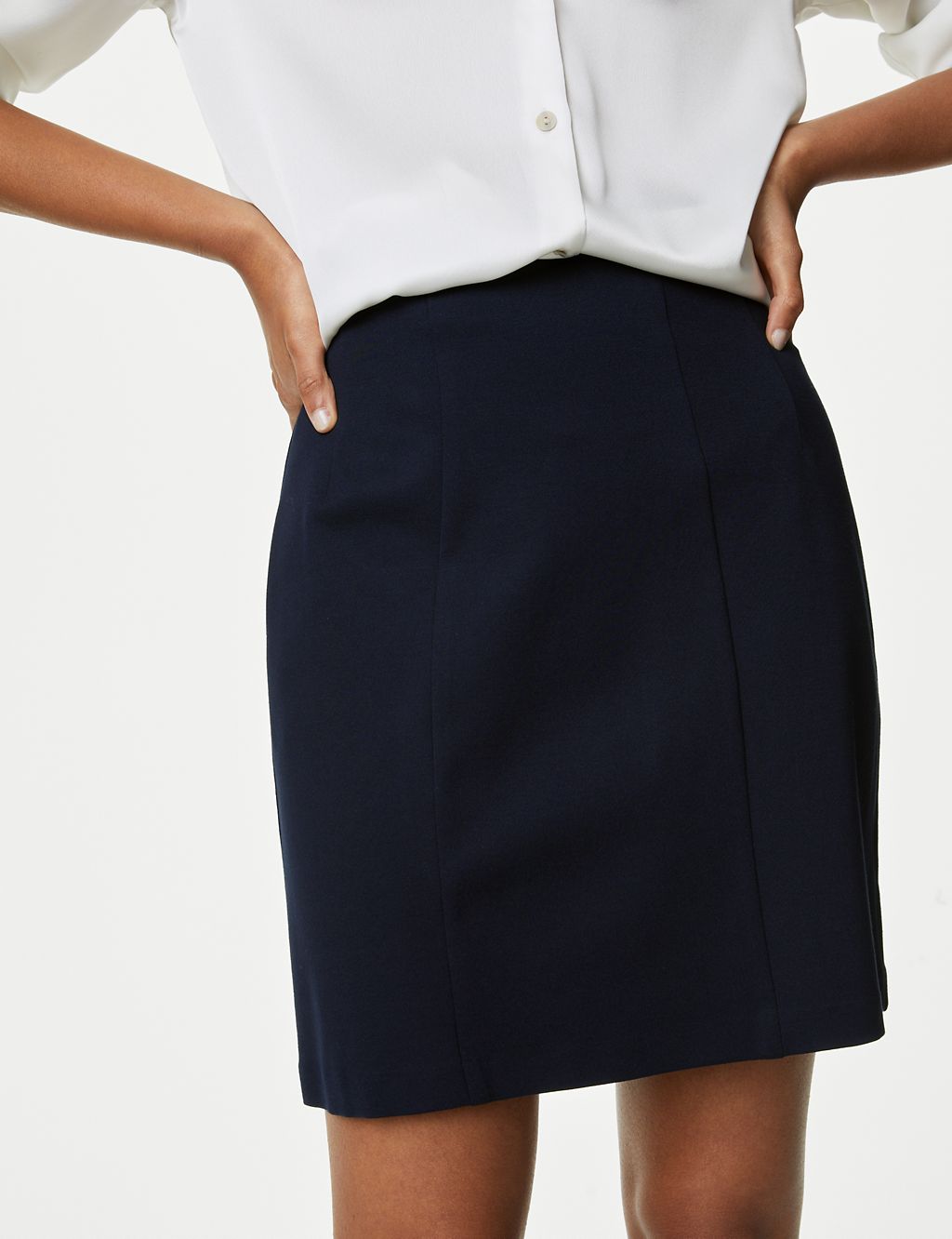 Jersey Mini A-Line Skirt 4 of 5