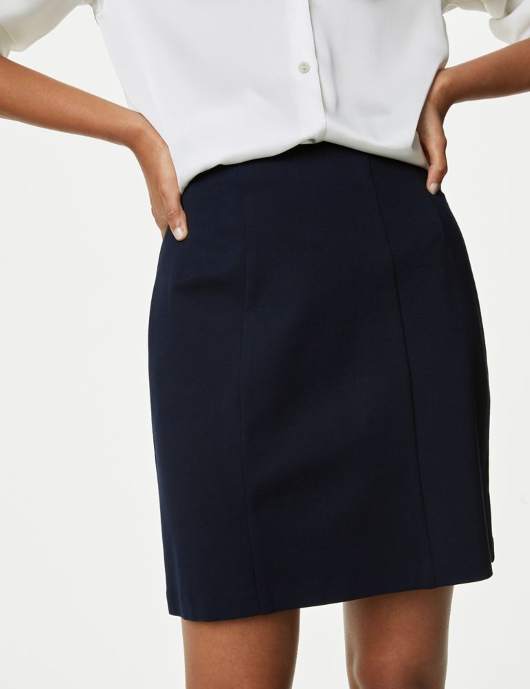Jersey Mini A-Line Skirt 4 of 5