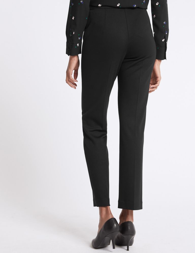 Jersey Mock Fly Straight Leg Trousers 5 of 7