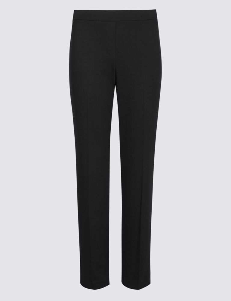 Jersey Mock Fly Straight Leg Trousers 3 of 7