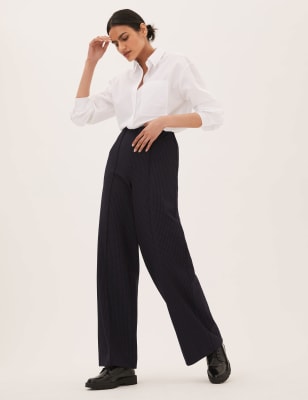 m&s wide leg trousers ladies