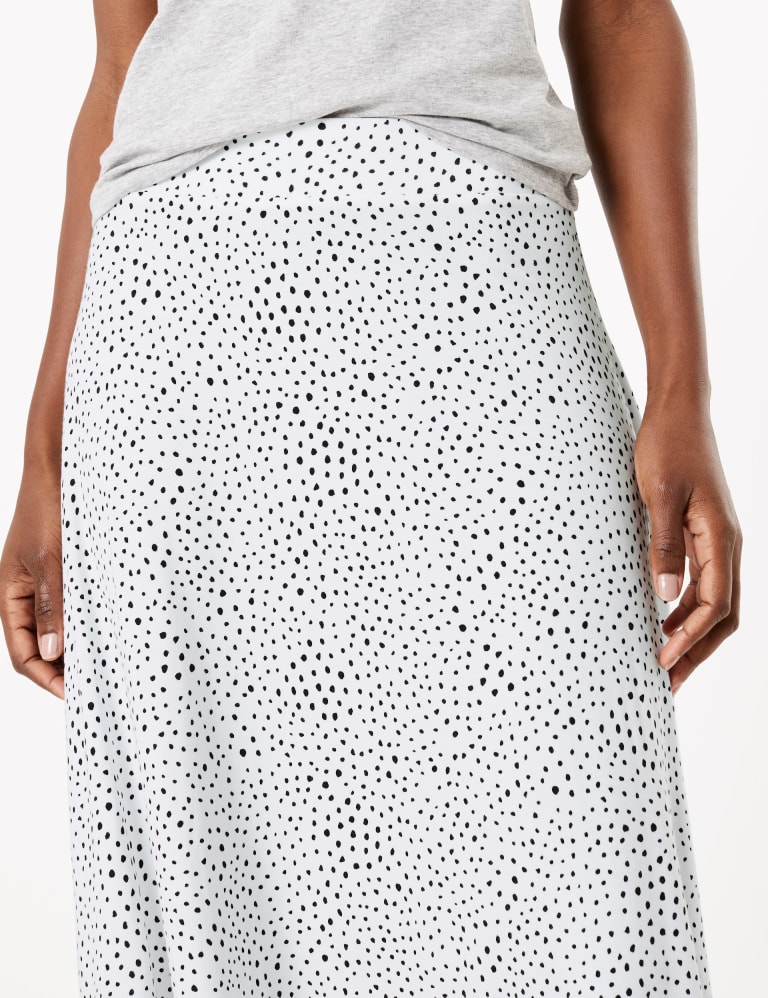 Polka dot skirt m&s cheap
