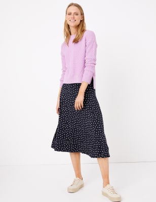 Jersey skirt outlet marks and spencer